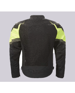 TRIPLE MESH JACKET - BLACK / FLURO-XL TRIUMPH ORIGINAL