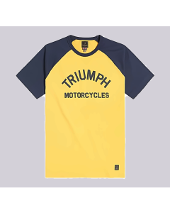SALTERN TEE - GOLD NAVY-S TRIUMPH ORIGINAL
