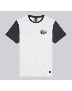FENLAND TEE - WHITE / JET BLACK-L TRIUMPH ORIGINAL